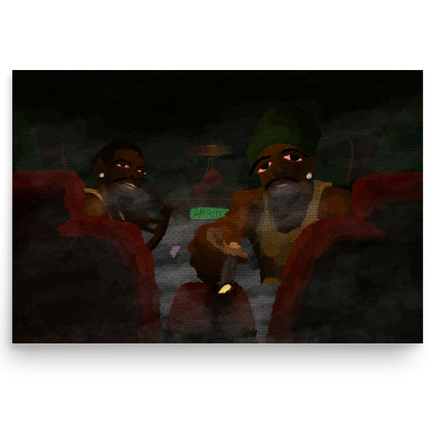 "The Art of Peer Pressure" Print