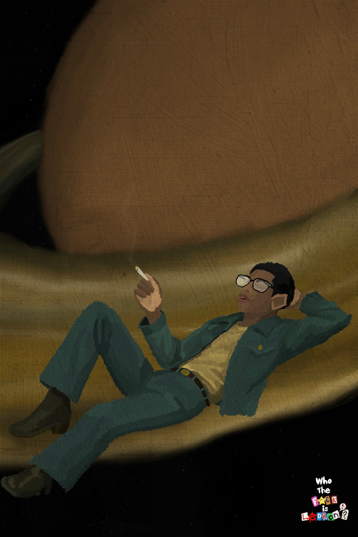 "Better on Saturn" Print
