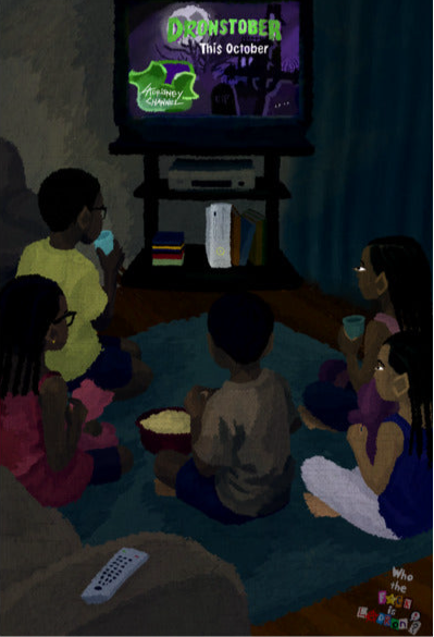 “DRONSTOBER” Print