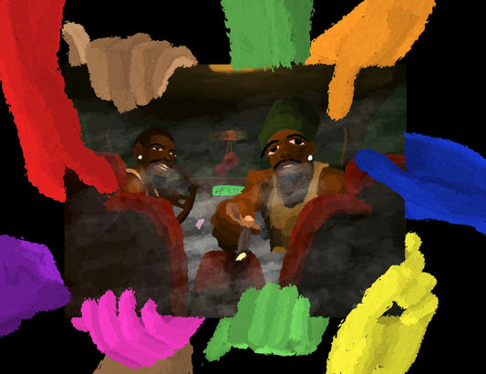 "The Art of Peer Pressure" Print