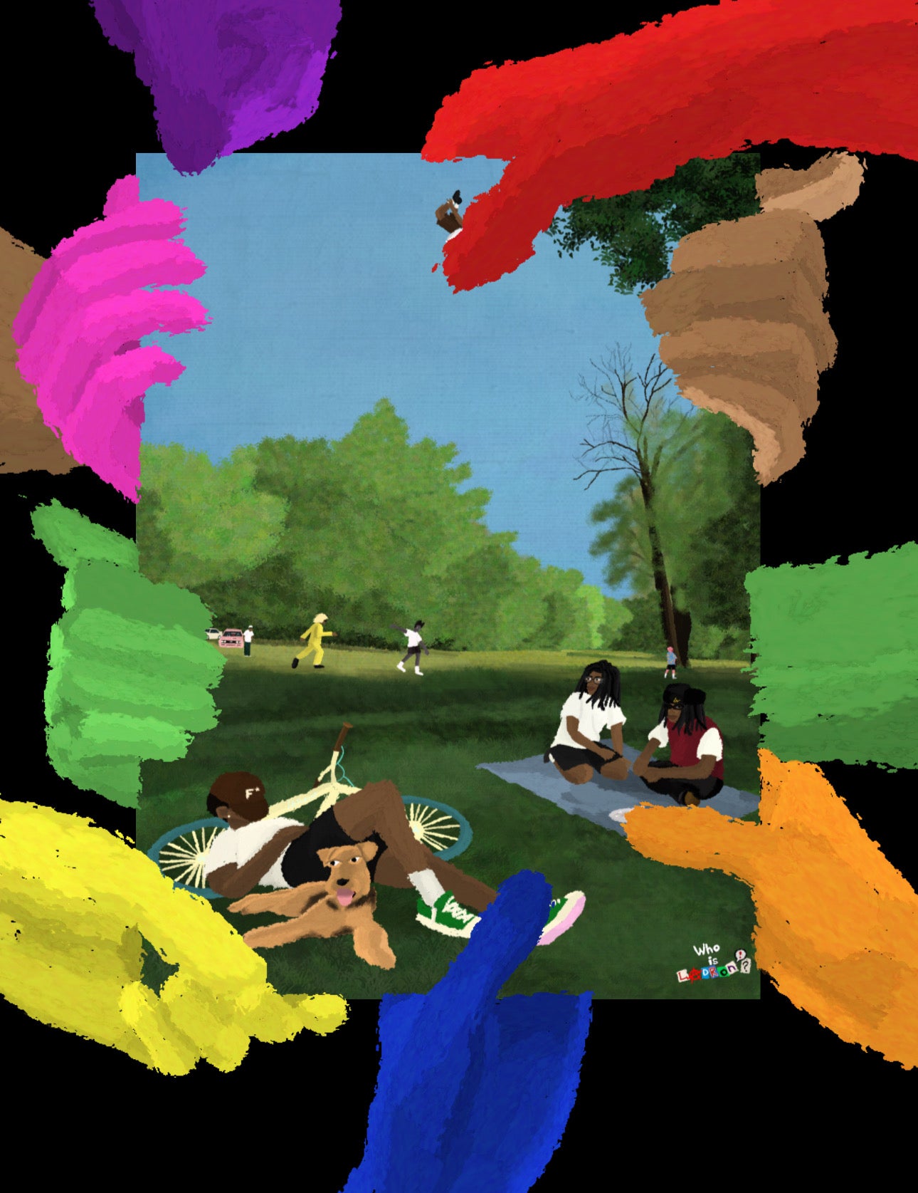 “Day in the Park” Print