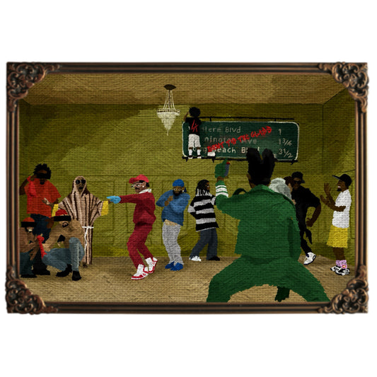 "Squabble Up Stop Playing With Me" Print
