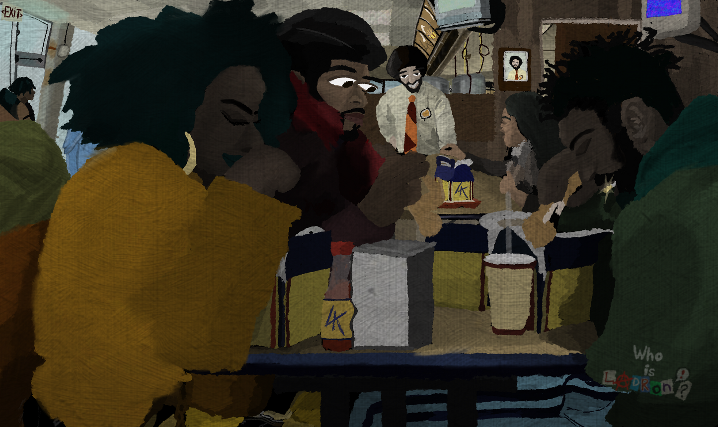 "It's In the Chicken.." Print