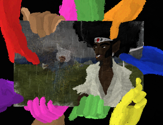 "Afro Samurai" Print