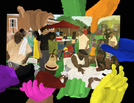 "The Cookout" Print